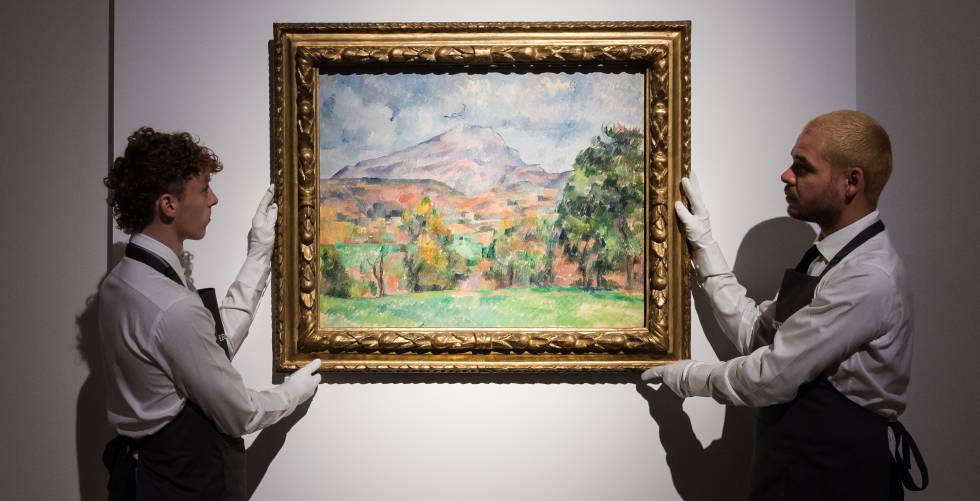 'La montagne Sainte-Victoire', de Paul Cezanne, perteneciente a la colección de Paul Allen. 