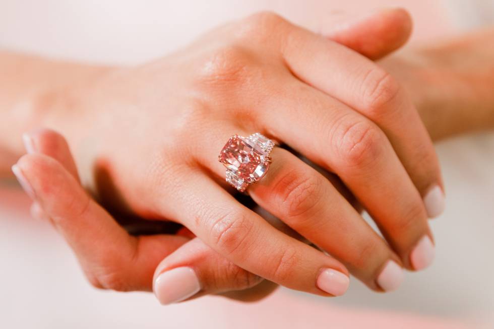 El diamante conocido como Williamson Pink Star.